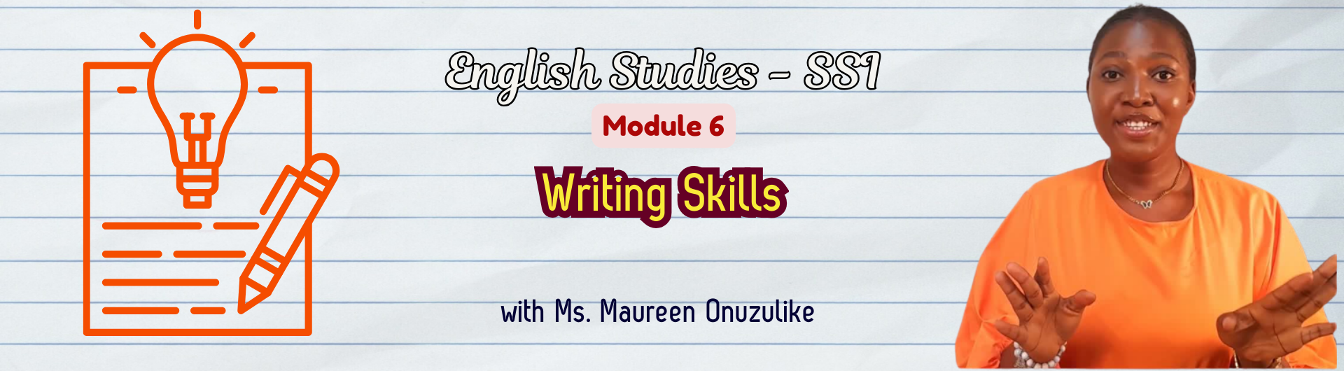 English Writing Skills - SS1